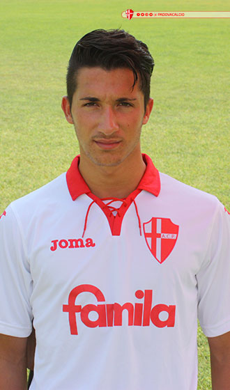 Alessandro Bellemo con la maglia del Padova  Stagione 2013/2014 Serie B
